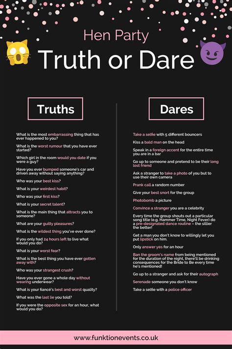 best ques to ask in truth and dare|dares to give your friends.